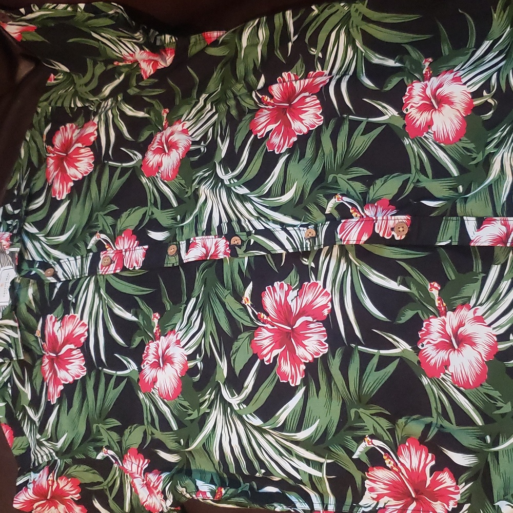 Man button down summer shirt